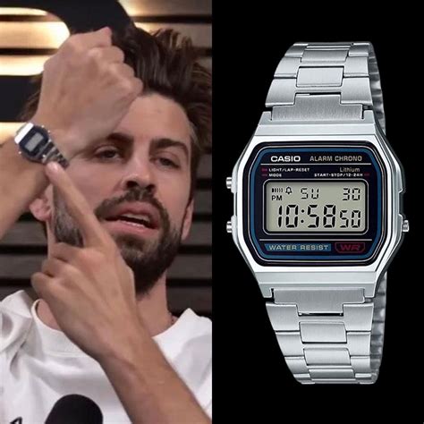 pique casio watch